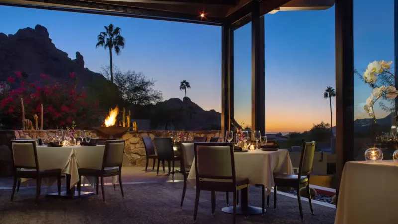 Dinner at Elements Restaurant