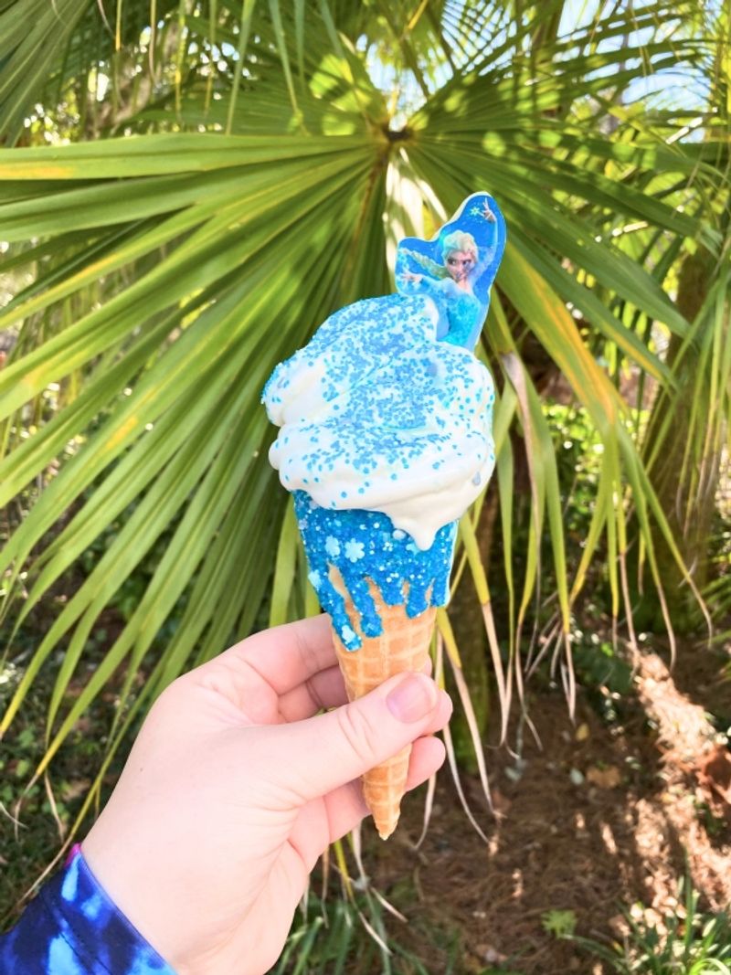 Elsa's Frozen Snow Cone
