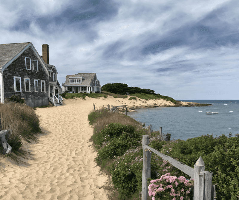 Cape Cod (peak summer months)