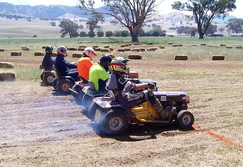 Watch Lawn Mower Racing (North Carolina & beyond)