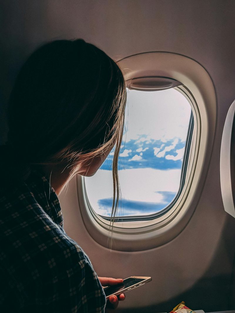 Stay hydrated during the flight