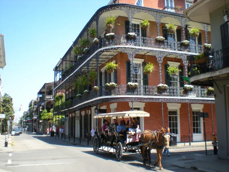 Strolling the French Quarter