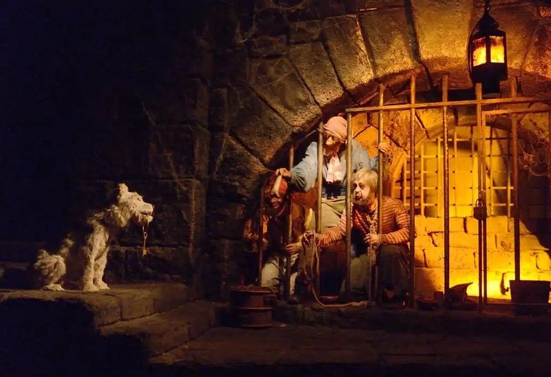 There's a Jail at Disney Parks
