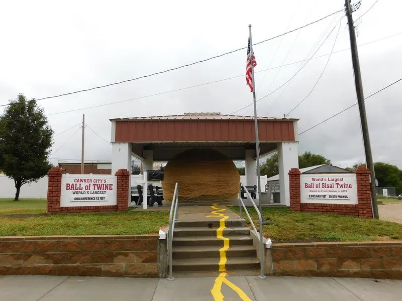 Tour the World’s Largest Ball of Twine (Cawker City, Kansas)