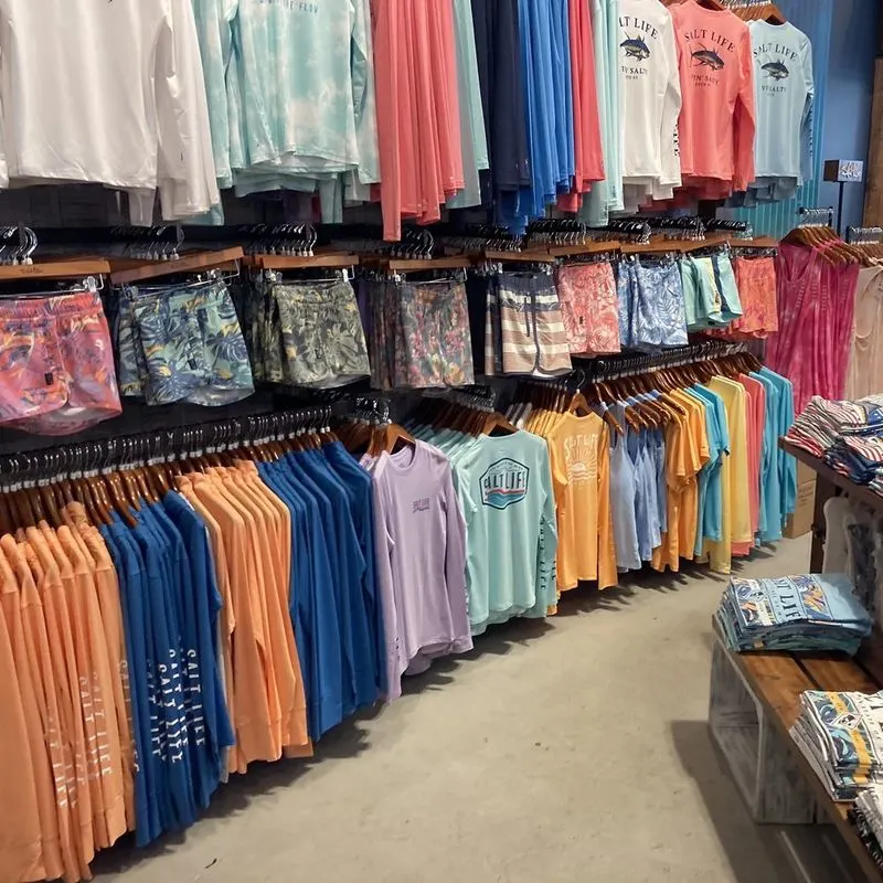 Raunchy t-shirts and novelty shops on upper Duval