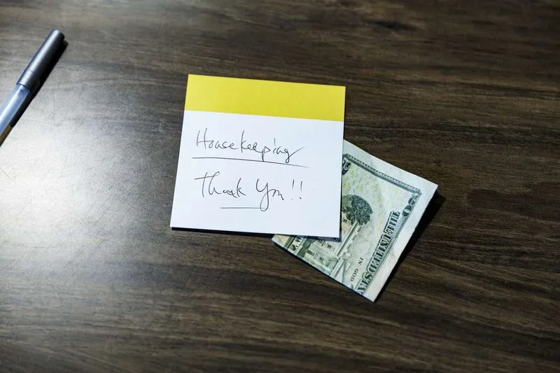 Refusing to Tip Housekeeping