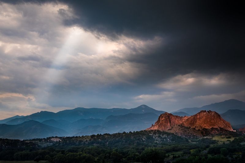 Panoramic Views of Pikes Peak