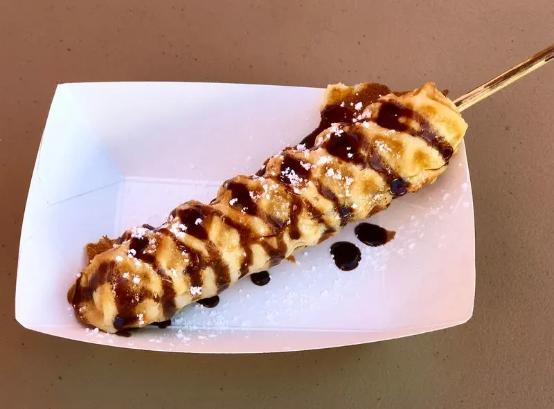 Waffle on a Stick (State Fairs & Street Markets)