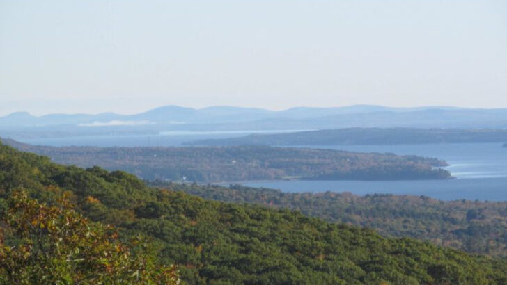 Camden Hills State Park offers ocean sunrises, mountain hikes, and quiet trails