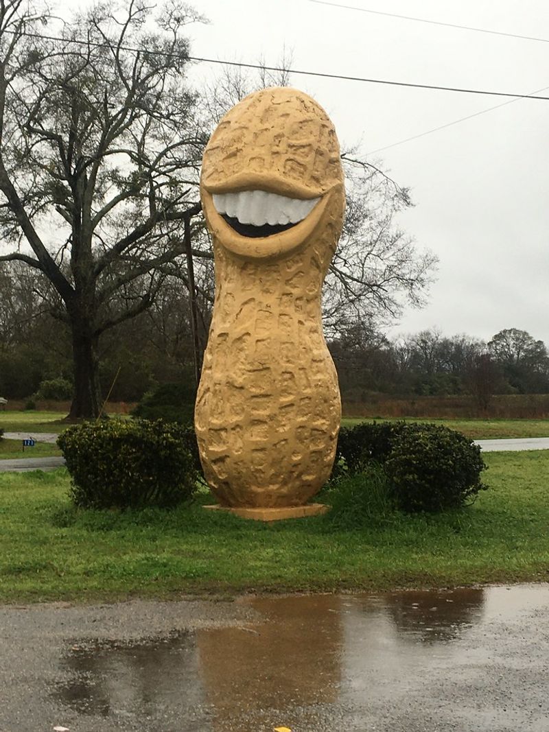 Jimmy Carter Peanut Statue