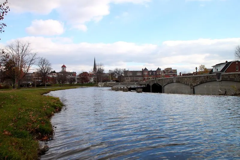 Baker Park and Carroll Creek