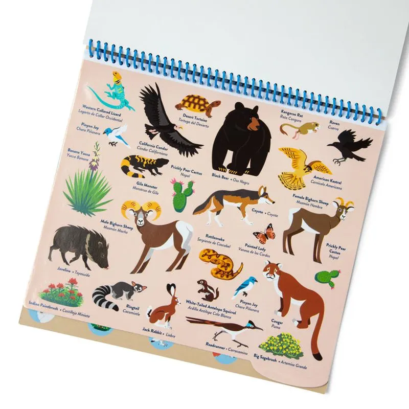 Bring Reusable Sticker Books and Magnetic Toys