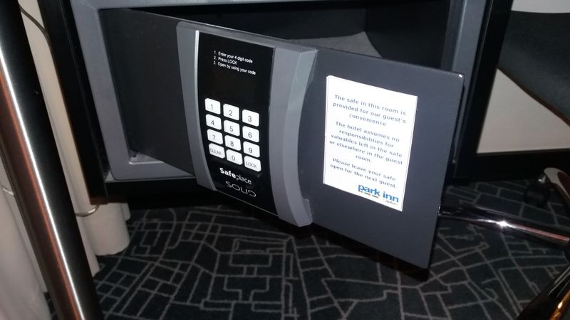In-Room Safe Fees