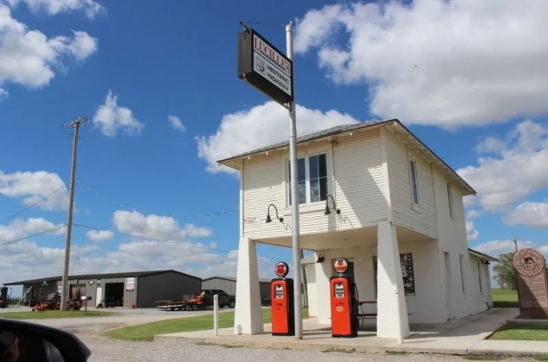 Lucille’s Historic Highway Gas Station – Hydro, OK