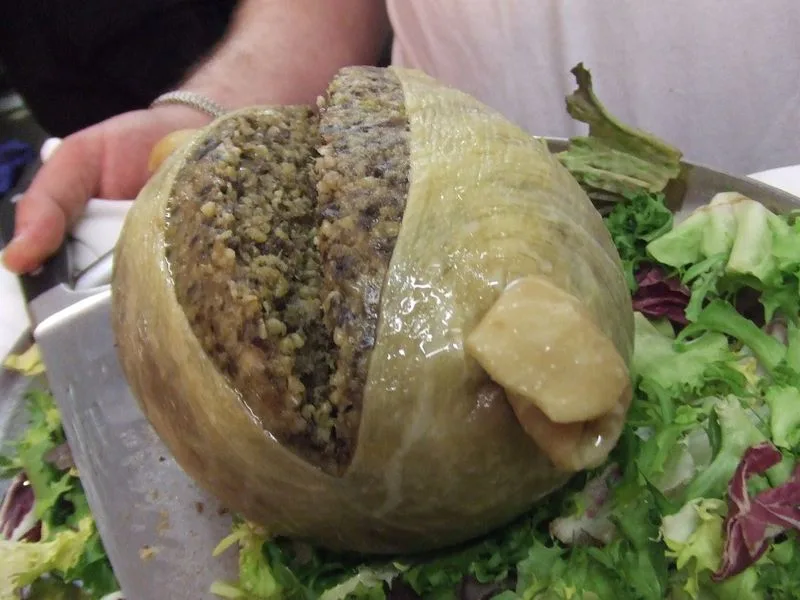Try Haggis with Neeps and Tatties