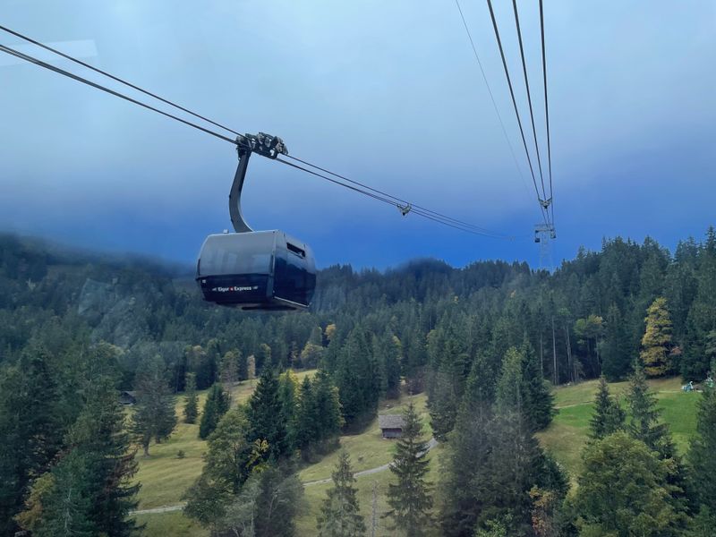 Hop Aboard the Eiger Express Gondola