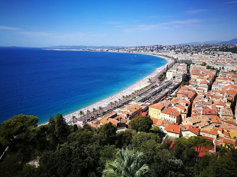 Climb Castle Hill (Colline du Château) for panoramic views
