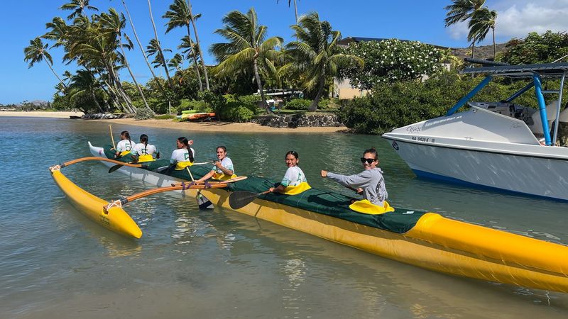 Kayaking in Kawela Bay
