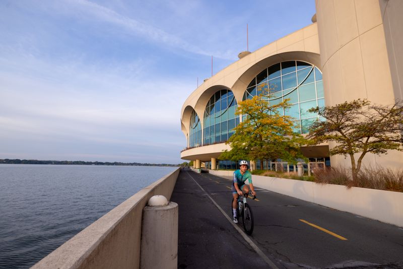 Bike-Friendly Cityscape