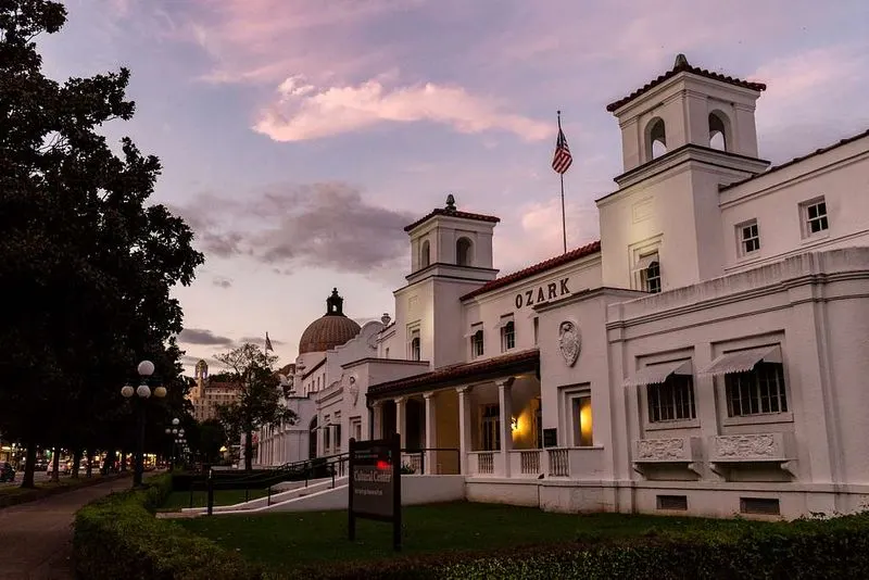 Bathhouse Row: History Meets Relaxation