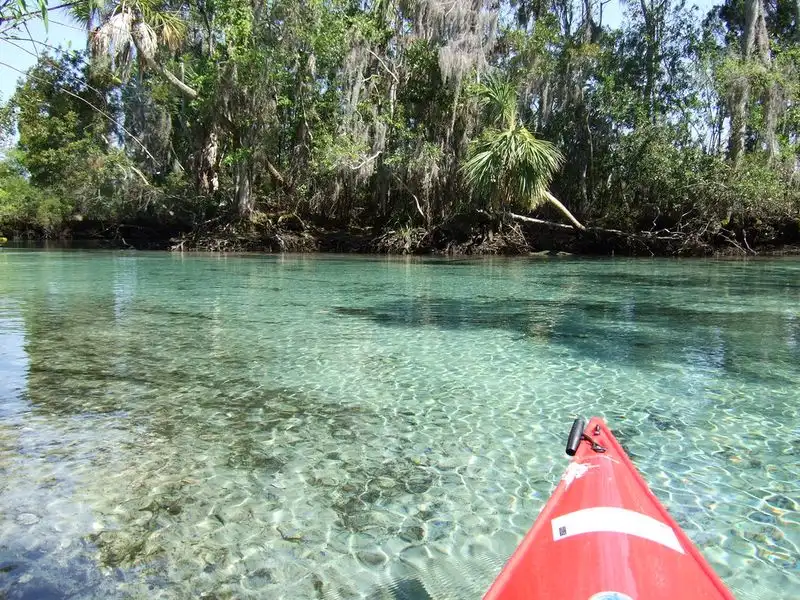 Kayaking on the Crystal River