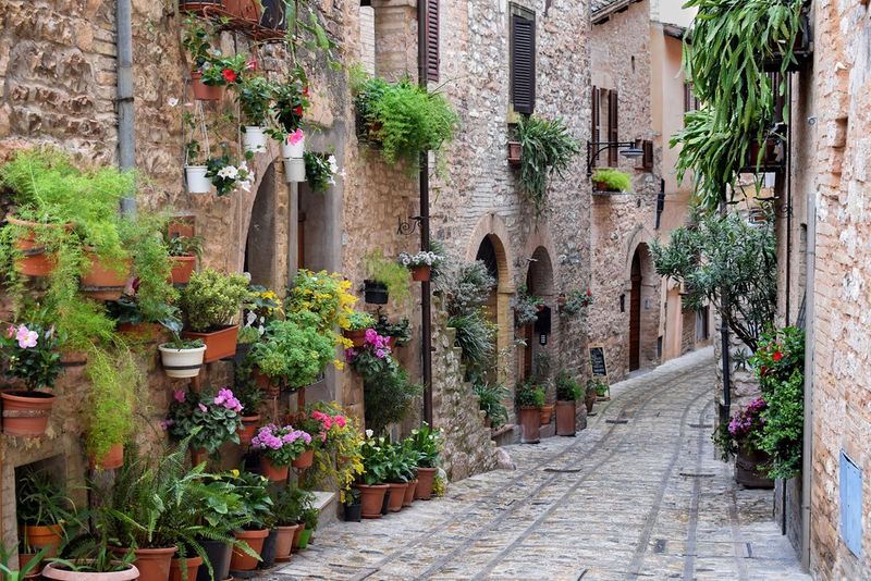 Spello, Umbria — Flower-Filled Streets and Roman Ruins