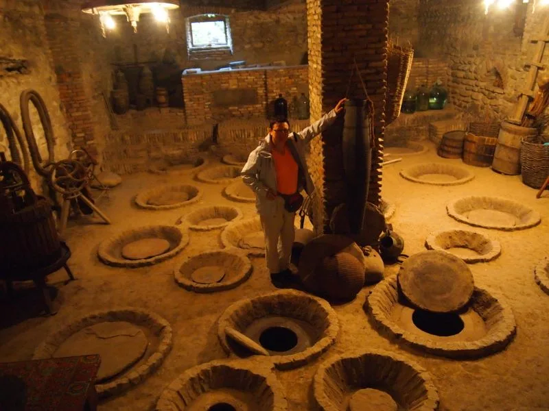 Traditional Georgian Wine Cellars