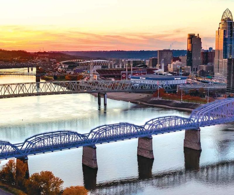 Walk the Purple People Bridge