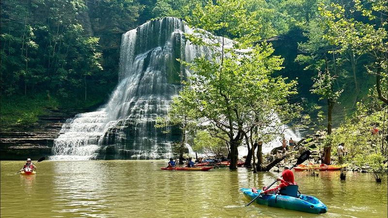 Kayaking on Center Hill Lake