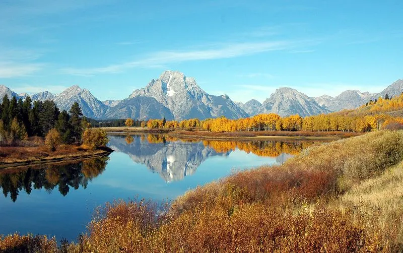 Drive through Grand Teton National Park