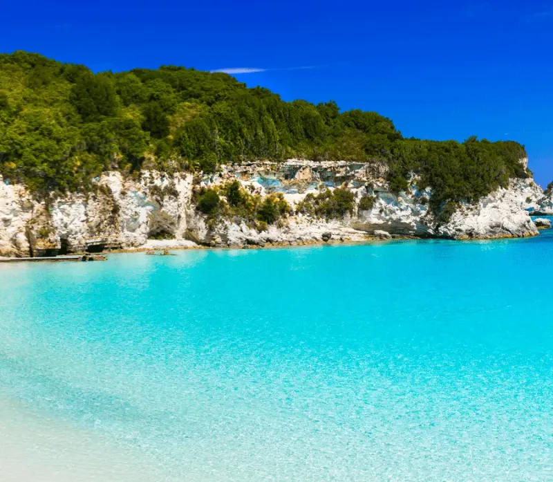 Voutoumi Beach – Antipaxos, Greece
