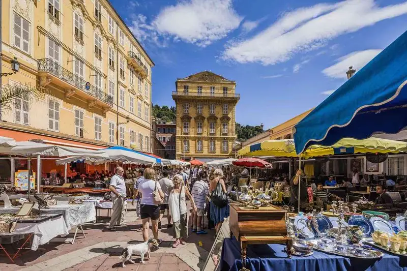 Browse local goods at the Monday antique market