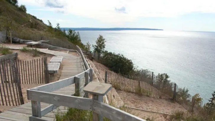 Sleeping Bear Dunes in Michigan offers one of the most scenic drives and family-friendly beach hikes in the Midwest