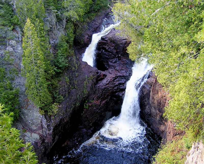 Devil's Kettle Waterfall, Minnesota