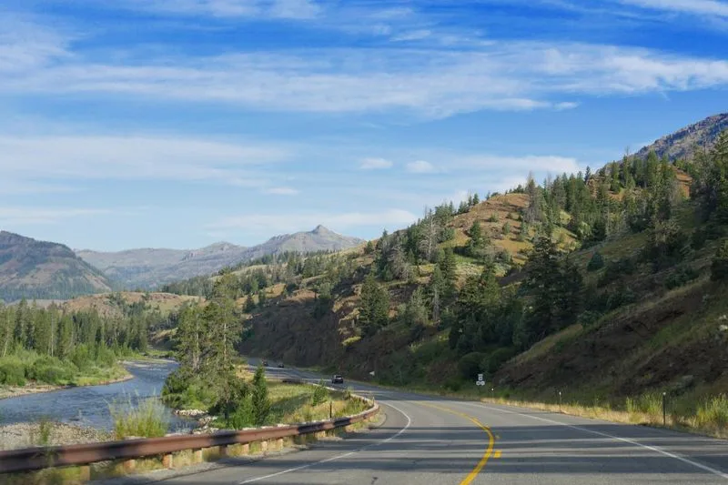 Drive the Scenic Byways into Yellowstone