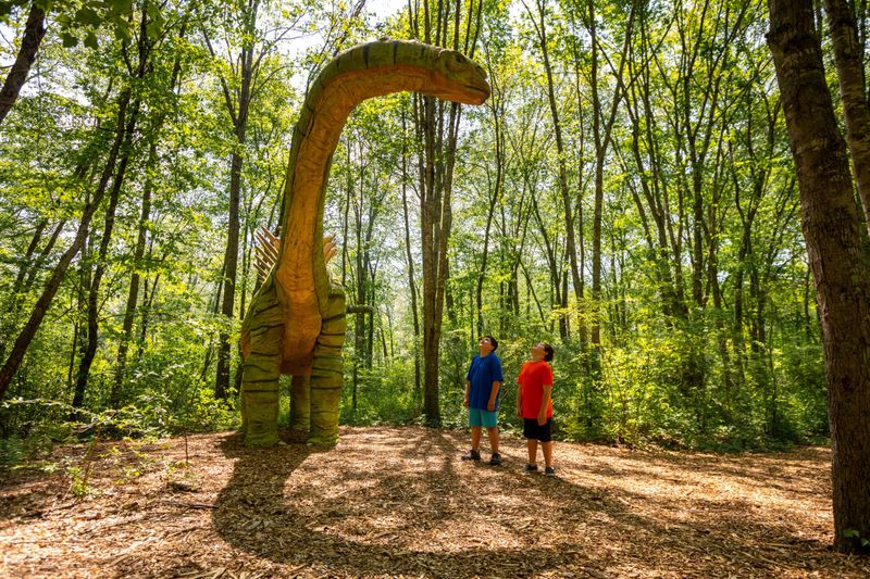 The Dinosaur Place at Nature’s Art Village – Oakdale