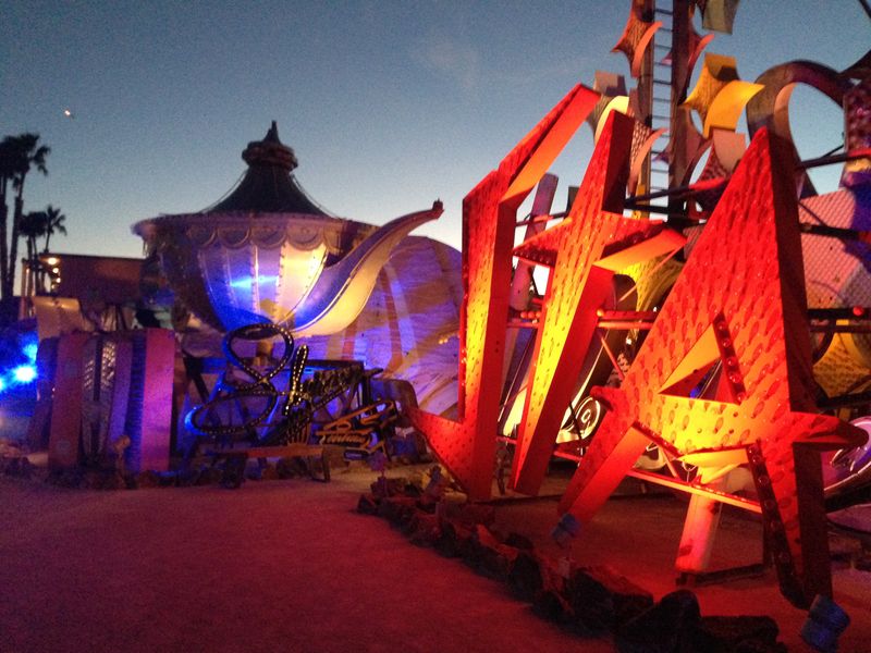 Walk Through a Neon Boneyard (Las Vegas, Nevada)