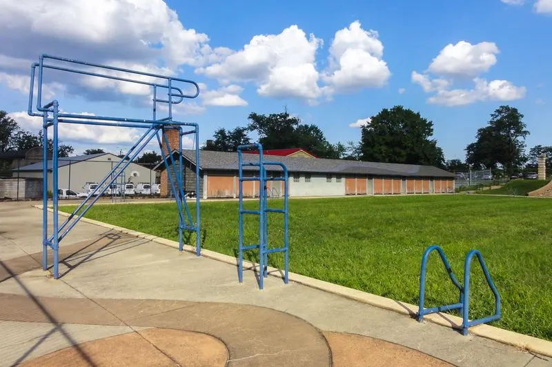Druid Hill Park playground and trails