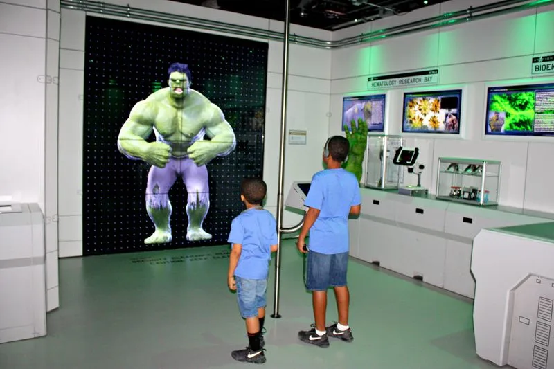 Marvel Avengers S.T.A.T.I.O.N. exhibit