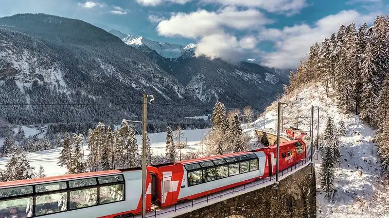 Board the Glacier Express