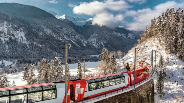 This Epic Train Route Through Switzerland Has Glaciers, Cheese Tastings, and Mountaintop Views in One Trip