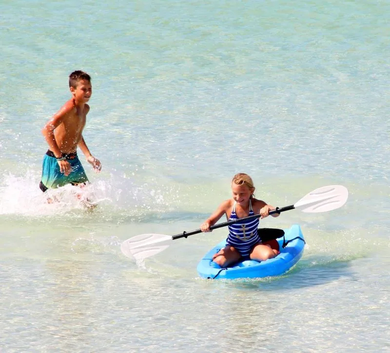 Paddle Over by Kayak or Paddleboard