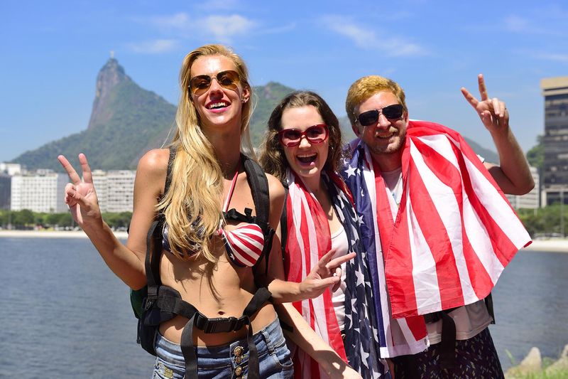 Overly Patriotic Behavior