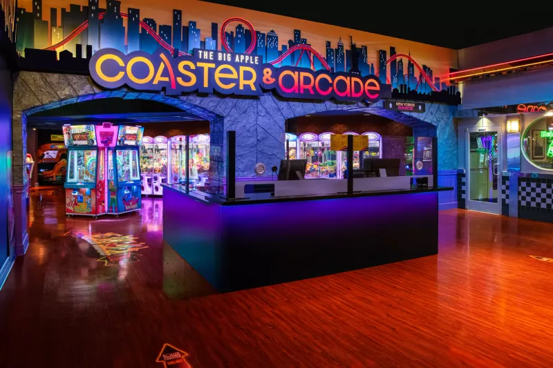 The Big Apple Coaster Arcade at New York-New York