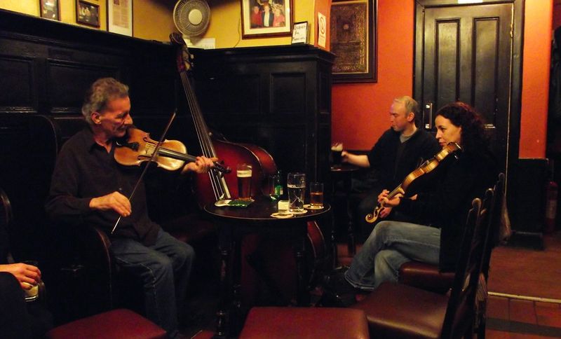 Listen to Live Traditional Music in a Local Pub