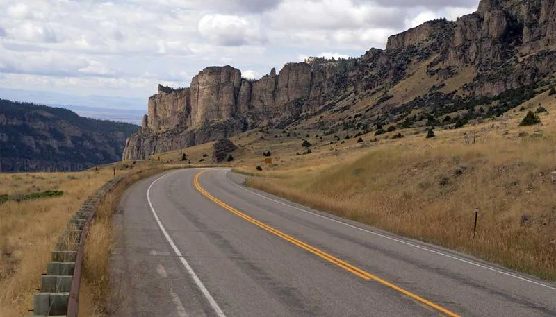 Scenic Drive Along US-16 through Bighorn National Forest