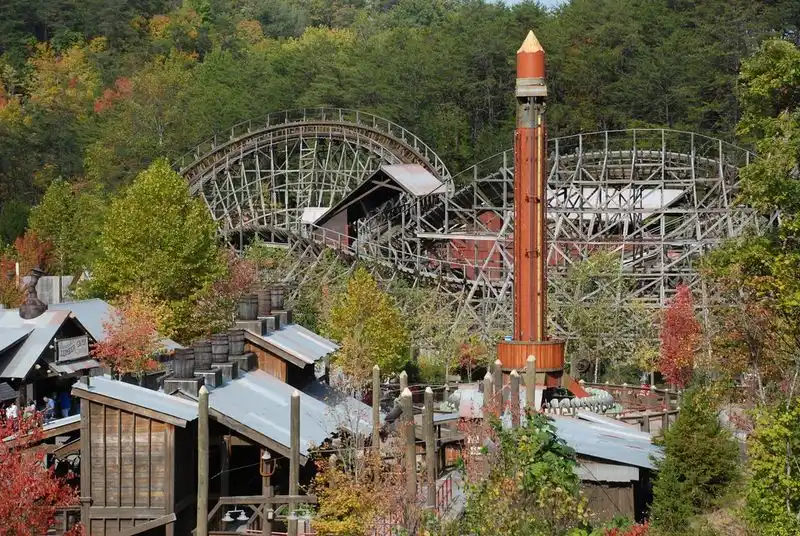 Ride a Coaster That Goes Through a Mountain (Tennessee)