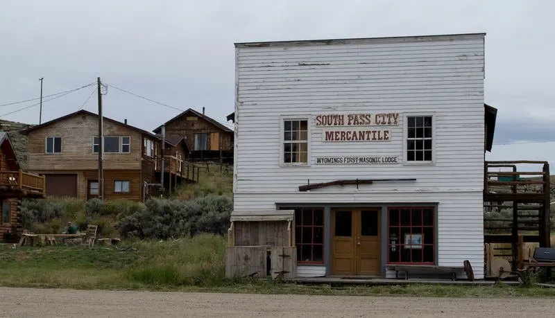Pan for gold in South Pass City