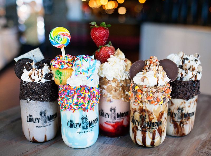 Crazy Mason Milkshake Bar