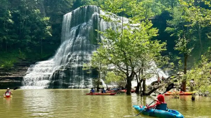 This Tennessee lake is surrounded by state parks and great for nature lovers